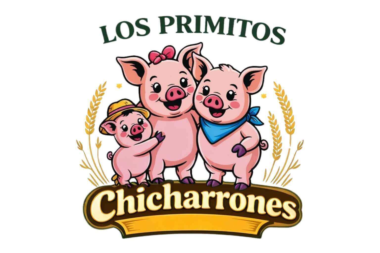 Logotipo de CHICHARRONES LOS PRIMITOS , con el que colaboramos en un proyecto, de reparación y mantenimiento de algunas redes eléctricas